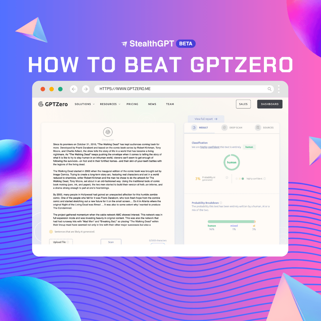 Beat GPTZero, Bypass GPTZero