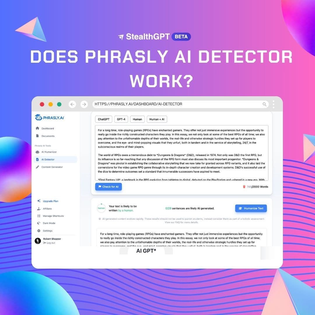 Does Phrasly AI Detector Work?